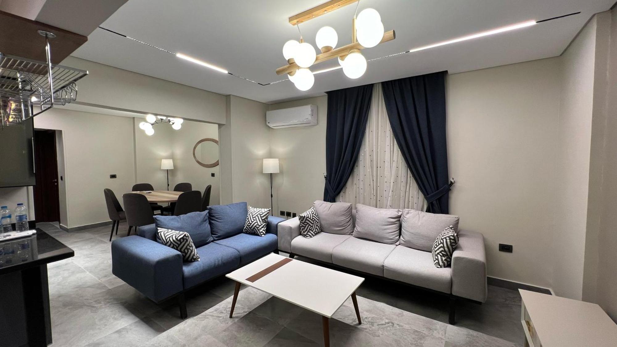 Luxury Apartment El Mohandessen Kaherah Luaran gambar